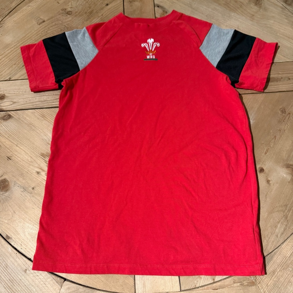 Fanatics WRU Welsh Wales Cymru Official Rugby Commemorative Men’s S Tee